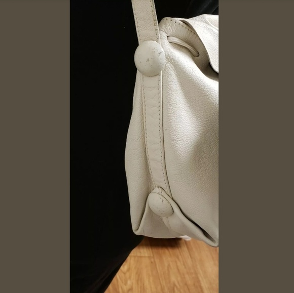 SOLD! {Carlos Falchi} Leather Crossbody Bag - Picture 4 of 8